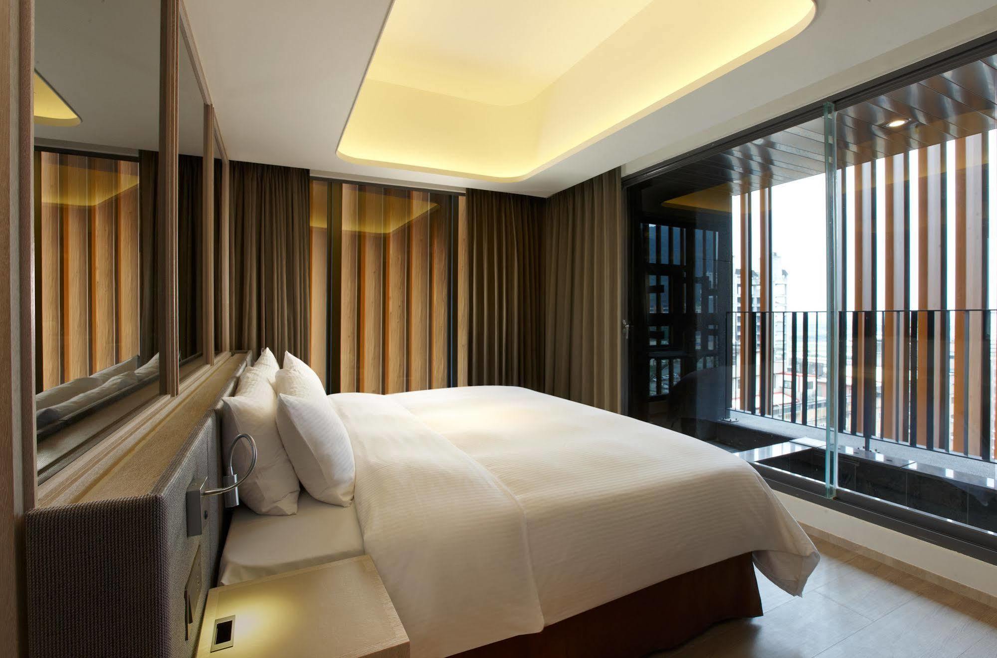 礁溪晶泉丰旅 Wellspring By Silks Jiaoxi Hotel Exterior photo A bedroom at The Hari